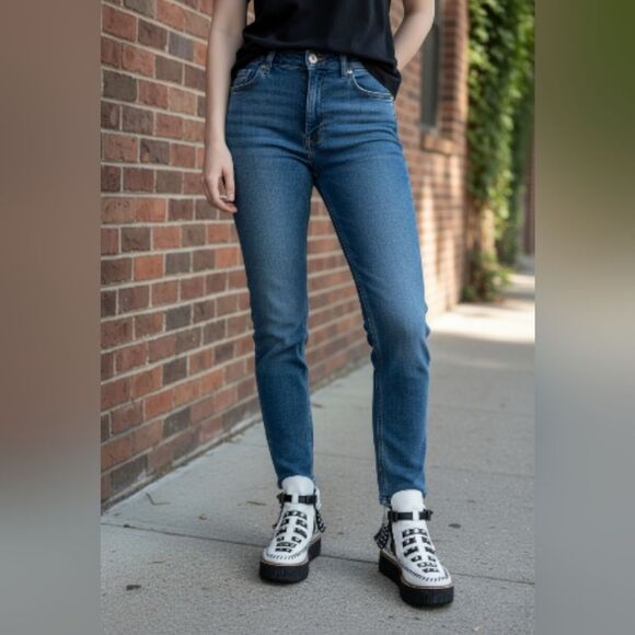 COACH Roccasin Cut Out Bootie Sz 5B Like NEW CONDITION - Picture 3 of 11